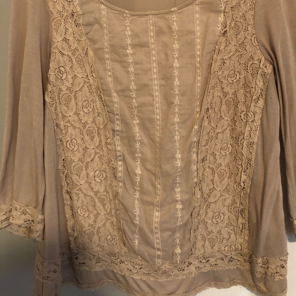 Casual lacy blouse
